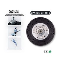 Module d'actionneur rotatif à réducteur de boîte de vitesses ZBDynamiX 112,5 mm 50 tr/min avec moteur BLDC 48 V pour robot IA ou bras de robots collaboratifs