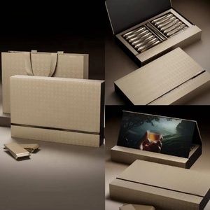 Confezione Regalo Aziendale <span class=keywords><strong>per</strong></span> <span class=keywords><strong>Bustine</strong></span> di Tè, Cialde di Caffè, Porcellane e Gioielli di Lusso Scatole di Imballaggio in Carta Premium - Product Image 6