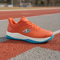 Chaussures de course légères et respirantes, baskets en maille à lacets, chaussures de sport pour le jogging, l'entraînement et les loisirs