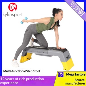 Banco de Step Ajustable de 2 Niveles, Plataforma de Step Aeróbico Multifuncional, Silla de Entrenamiento para Gimnasio en Casa - Product Image 4