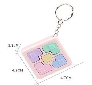 Machine de <span class=keywords><strong>jeu</strong></span> vidéo Console de <span class=keywords><strong>jeu</strong></span> à mémoire Mini porte-clés en métal Jouet pendentif pour enfants et adultes - Product Image 6