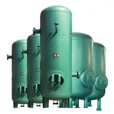 Tanque de ar de nitrogênio, 500l 1000l 5000l 40bar 50bar tanque de ar de aço carbono médio alta pressão receptor de ar