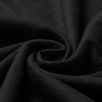Haute qualité 250g certifié CE coton épais à manches longues col rond pull de couleur unie grand/grand/personnalisé