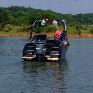 Bateau à moteur en fibre de verre de 6,2 m de long, bateau de sport nautique, <span class=keywords><strong>mini</strong></span>-yacht pour 7 personnes, bateau de pêche familial en FRP, moteur hors-bord, bateau rapide - Product Image 5