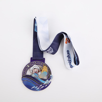 Personnalisé Métal Souvenir Variété Médaille Honneur Impression UV Course Métal Artisanat Fournisseur Chine Prix Trophées Médailles Plaques