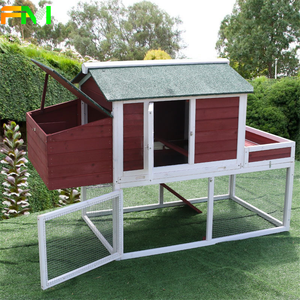 Poulaillers en bois de haute qualité poulailler en bois avec rampe cages pour animaux de compagnie à vendre poulailler maison - Product Image 4