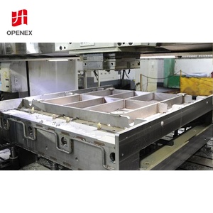 OEM máy móc thép giường cơ sở kim loại chế tạo tùy chỉnh độ chính xác lớn nặng thép khuôn khổ CNC gia công phay thành phần - Product Image 4