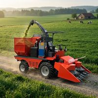 Moissonneuse-broyeuse automotrice 4QZ-2100, largeur de coupe de 2050 mm pour une production accrue de fourrage vert par passage
