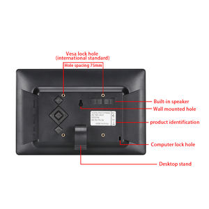 Pemutar Video layar <span class=keywords><strong>Lcd</strong></span> 10.1 inci, bingkai foto Digital dengan Remote Control - Product Image 5