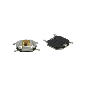 4*4*1.5 <span class=keywords><strong>Mini</strong></span> Micro Smd Tactiele Aan-Uit Kortstondige Drukknop 12V Voor Tablets 250V Max. Voltage Voor Elektronische Structuren - Product Image 1