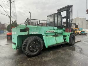 High Quality Excellent Condition <b>Used</b> Mitsubishi Diesel Forklifts 2.5-30t 4WD Two Stage Mast Forklift in shanghai - Product Image 5