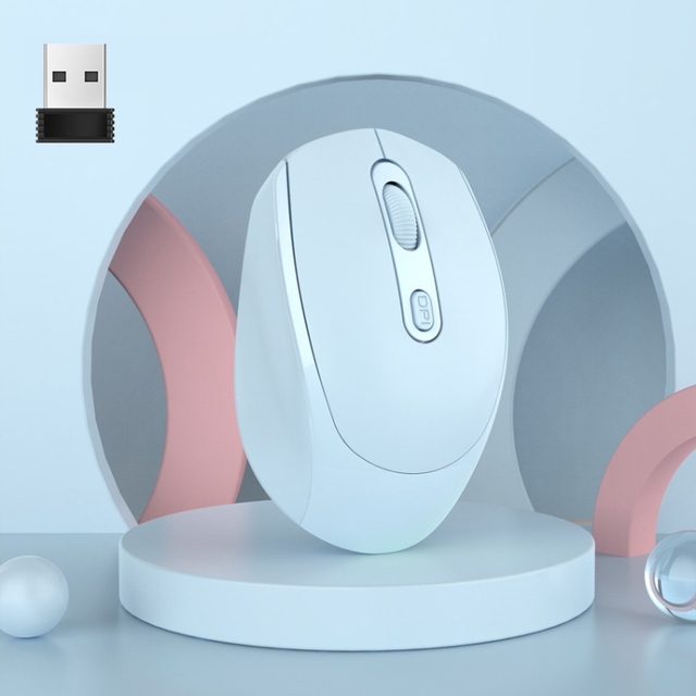 ABS Rechargeable Wireless Mouse Dual Mode 2.4G Wireless Mouse for MacBook Tablet Laptop Computer Mouse