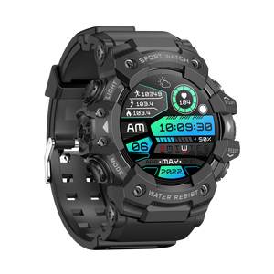 Lc21 ngoài trời thể thao thông minh đồng hồ BT cuộc gọi IP68 Đồng hồ chống thấm nước cho nam giới đèn pin la bàn tập thể dục đồng hồ SmartWatch lc21 - Product Image 4