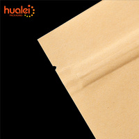 Sac Refermable à Fermeture Éclair Vertical Personnalisé en Papier Kraft Marron, Qualité Alimentaire, Pour Thé, Bonbons et Snacks – Vente en Gros Usine