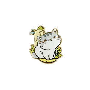 Wholesale Lapel Badges Glitter Pins Custom Logo Metal Hard Soft Enamel Pins For Souvenir Cartoon Hat Pins