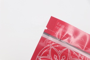 Borsa stampata in alluminio Mylar sigillo riaperto sale himalayano per il corpo avvolgente opaca sali da bagno trasparente per finestra borsa a chiusura lampo - Product Image 6