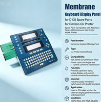 Clavier à membrane, panneau d'affichage, pièces de rechange compatibles avec l'imprimante à jet d'encre continu CIJ série KGK