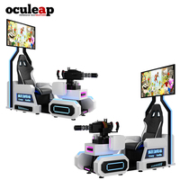Simulateur de tir VR Crazy Gatling, nouvelle personnalisation de terrain de jeu intérieur, tir au pistolet d'arcade 7D, réalité virtuelle, machine de jeu 9D