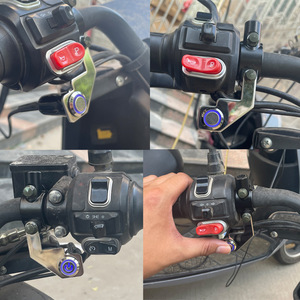 Interruptor de Soporte Tipo H para Motocicleta Motorola de 16 mm con Bloqueo Automático y Restablecimiento Automático para Luces de Emergencia, Apagado de Motor, Ventilador, Faro y Bocina - Product Image 4