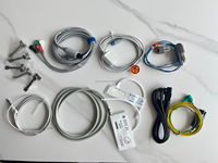 Moniteur patient multiparamétrique multi-langues pour animaux vétérinaires en soins intensifs, écran tactile 14 pouces, compatible IRM, appareil hospitalier en plastique