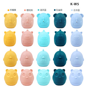 Jouets de bain en silicone, ensemble de 4 pièces pour enfants de 3 à 6 ans, jeux aquatiques éducatifs, amusants pour la piscine, unisexes - Product Image 4