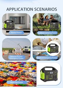 Stations d'alimentation portables 300 Watts Batterie lithium-ion Lifepo4 pour usage domestique et camping - Product Image 6
