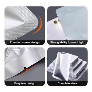 Sacs de scellage à chaud en Mylar personnalisés, sacs d'emballage sous vide en aluminium pour le stockage des aliments - Product Image 2