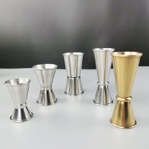 Custom Jigger Stainless Steel Double Cocktail Jigger <strong>Alcohol</strong> <strong>Measuring</strong> <strong>Cup</strong> - Product Image 2
