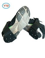 Crampons antidérapants en caoutchouc naturel légers et durables, personnalisables en couleur, pour sports d'hiver, certifiés CE/RoHS, faciles à utiliser