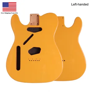 Chitarra elettrica in pioppo arrostito per mancini TL stile SS Color Buttersctoch