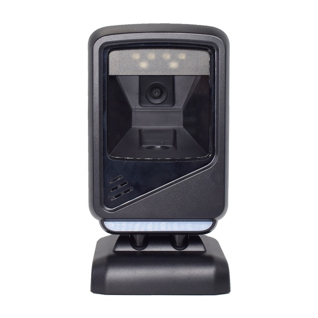 Cost-effective Desktop Omni-Directional 2D Barcode Scanner Platform Wired QR Code Barcode Scanner