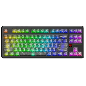 <span class=keywords><strong>Clavier</strong></span> mécanique sans fil ATTACK SHARK X87 Ultra, taux de polling 8000 Hz, récepteur 8K, <span class=keywords><strong>clavier</strong></span> de jeu TKL RGB tri-mode pour PC - Product Image 1
