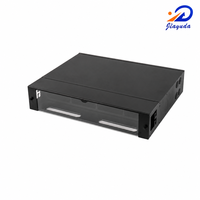 Boîtier ODF 2U 48 ports en acier laminé à froid pour panneau de brassage fibre optique, compatible SC LC