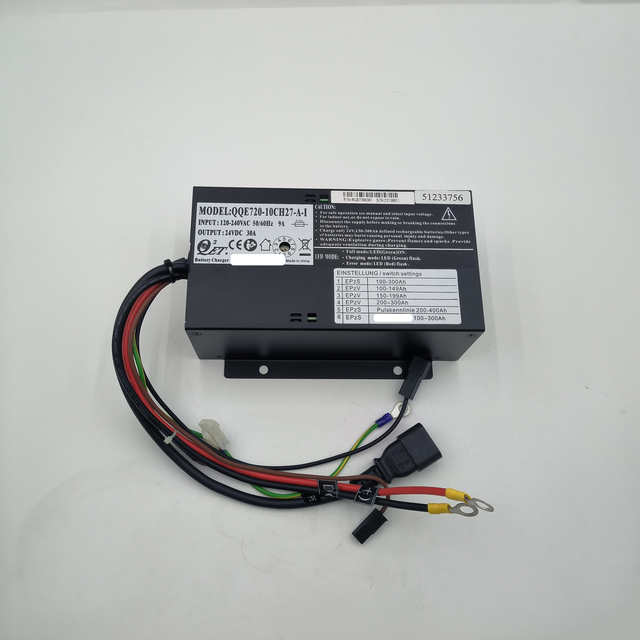 Battery Charger DC24V 30A Output, 51233756 | Replacement Spare Part for Jungheinrich Forklift