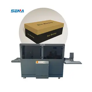 Kostengünstiger Digital-LED-Großformat-Gewelldrucker UV-Tinte 3D-Drucker Druckmaschine für Pizza-Schachtel Lunch-Schachtel Karton