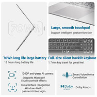 Ordinateurs portables ASUS Vivobook Pro 16 pour jeux, neufs, Intel Core Ultra5 Ultra7, 32 Go, 16 pouces, 2,5 K, 144 Hz, ordinateurs portables professionnels
