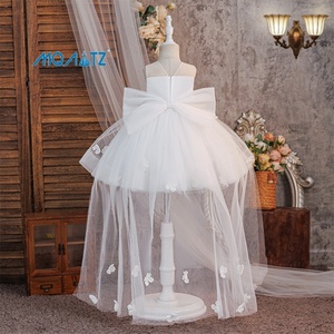 Vestito <span class=keywords><strong>per</strong></span> <span class=keywords><strong>Bambine</strong></span>, Morbido Strato Interno in Tulle, Abito Principessa Regolabile e Vaporoso, Vestito da Battesimo <span class=keywords><strong>per</strong></span> Neonata, Abiti <span class=keywords><strong>per</strong></span> <span class=keywords><strong>Bambine</strong></span> - Product Image 2