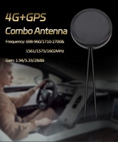 Antenne combinée à montage adhésif GPS cellulaire externe 4G LTE pour véhicule voiture camion bus van