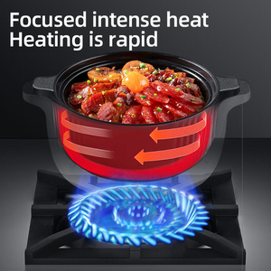 Estufa de Gas Comercial de Acero Inoxidable con Horno y Protección Contra Apagado de Llama, Estufa de Gas de Alta Potencia con 4 Quemadores, Equipo de Hostelería - Product Image 4
