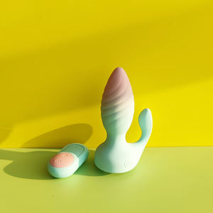 Mainan Anal bergetar wanita steker Anal motor ganda mainan seks <span class=keywords><strong>vibrator</strong></span> silikon kontrol aplikasi jarak jauh untuk pasangan mainan seks dewasa - Product Image 1