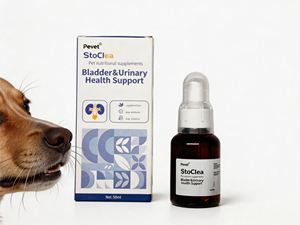 Pevet Advanced, Suplemento Dietético para el Cuidado Urinario y de la Vejiga, Extracto Natural de Arándano y Plátano, Buena Palatabilidad para Perros - Product Image 1