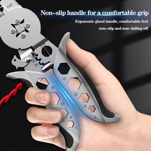 26-In-1 Multifunctional DIY Grade Steel Electrician's Pliers Serrated Jaw Customizable OEM Support Crimping Wrapping Metric - Product Image 6