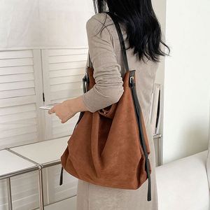 Bolsos de Mano Grandes de Alta Calidad para Mujer, Bolsos de Hombro de Gamuza con Logotipo, Nuevos Modelos - Product Image 2