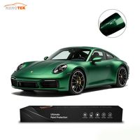 NANOTEK 7.5mil TPU Warna PPF Jaguar-British-Green High Gloss Self Healing Anti Gores Pelindung Cat Bodi Mobil