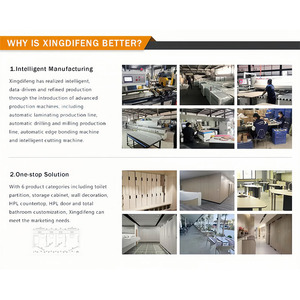 Xdf trang trí tường Ốp nhỏ gọn nhôm Composite Panels cho xây dựng & nhà vệ sinh phân vùng tường - Product Image 6