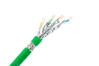 Fournisseur de la Chine caméra de vidéosurveillance haute vitesse utiliser le câble réseau Cat7 FTP/SFTP/CAT5E/CAT5 305m veste en PVC 100m longueur matériau en cuivre