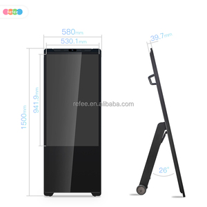 Wireless Portable 43 Inch Battery Powered LCD Digital Poster with Android Indoor Retail Advertising <b>Screen</b> Floor <b>Standing</b> - Product Image 6