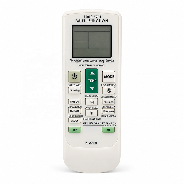 2012E  Universal Automatic Infrared 433MHz AC TV Remote Control 8-12m Range 4 Buttons for Air Conditioner Projector & PC Box