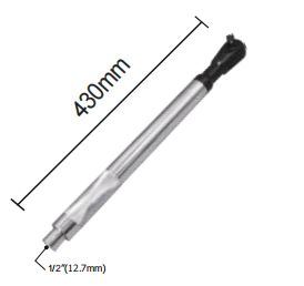 Clé dynamométrique OBBL 1/2 pouce réglable en acier au carbone chromé, mâchoires dentelées, 80 lb-pi, barre de rupture de 15 pouces, qualité DIY, OEM - Product Image 6