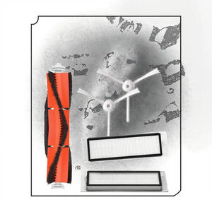 Piezas de robot aspirador de autolimpieza cepillo de rodillo principal desmontable para <span class=keywords><strong>Xiaomi</strong></span> <span class=keywords><strong>Dreame</strong></span> Bot <span class=keywords><strong>W10</strong></span> fuente de energía eléctrica - Product Image 3